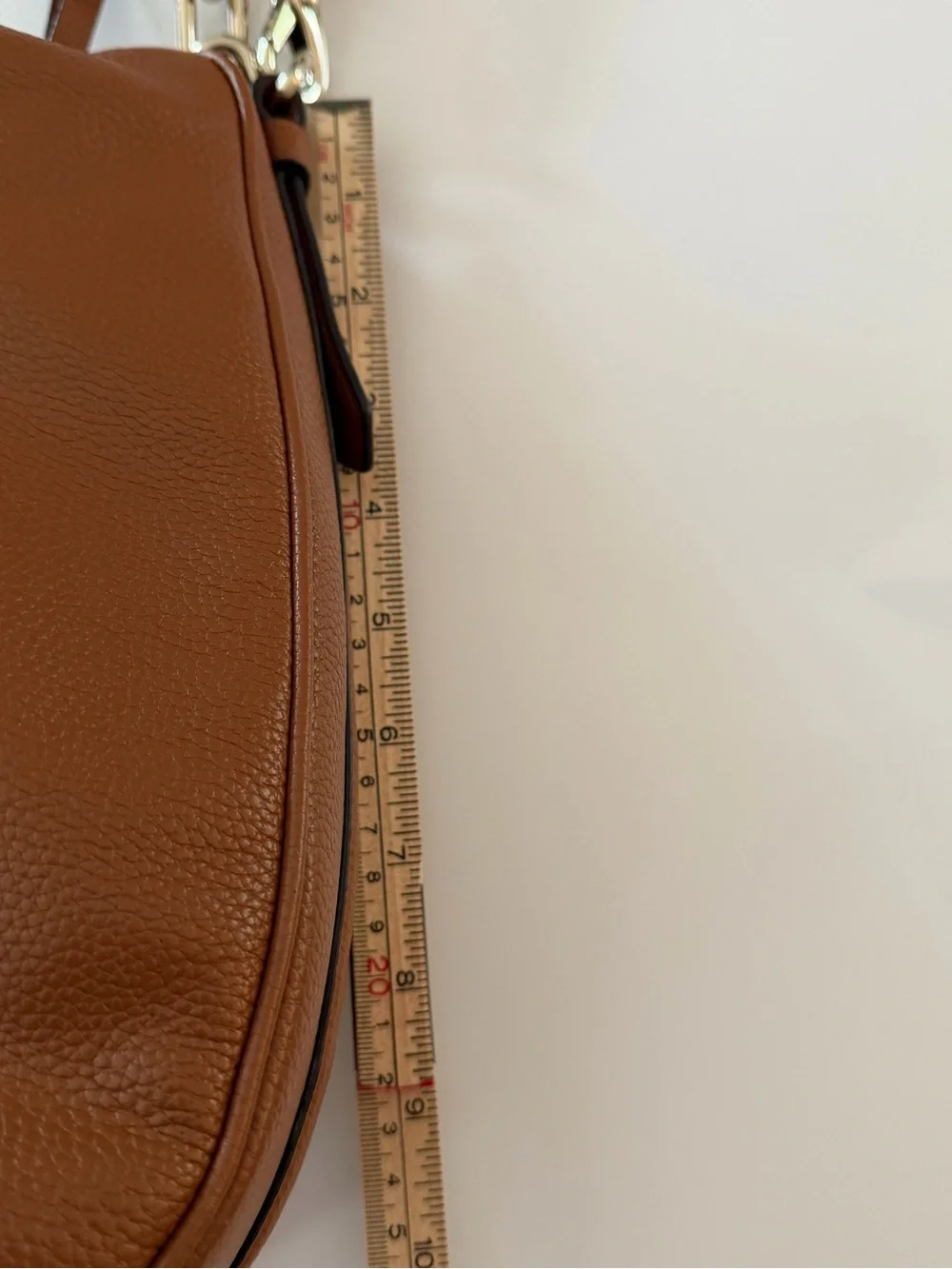 Kate Spade New York Brown Pebbled Leather Shoulder Crossbody Bag